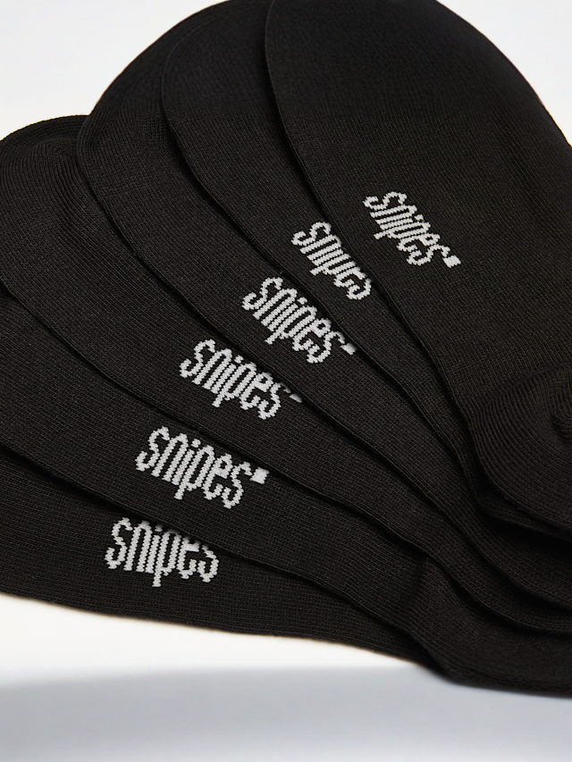 SNIPES, 3 PACK - No Show, zwart, Afbeelding 2 van 2