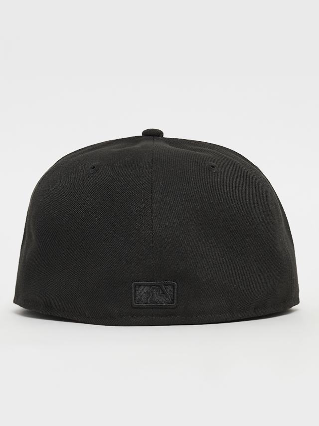 New Era, Fitted-Cap 59Fifty Black On Black MLB New York Yankees, black, Image 2 of 3