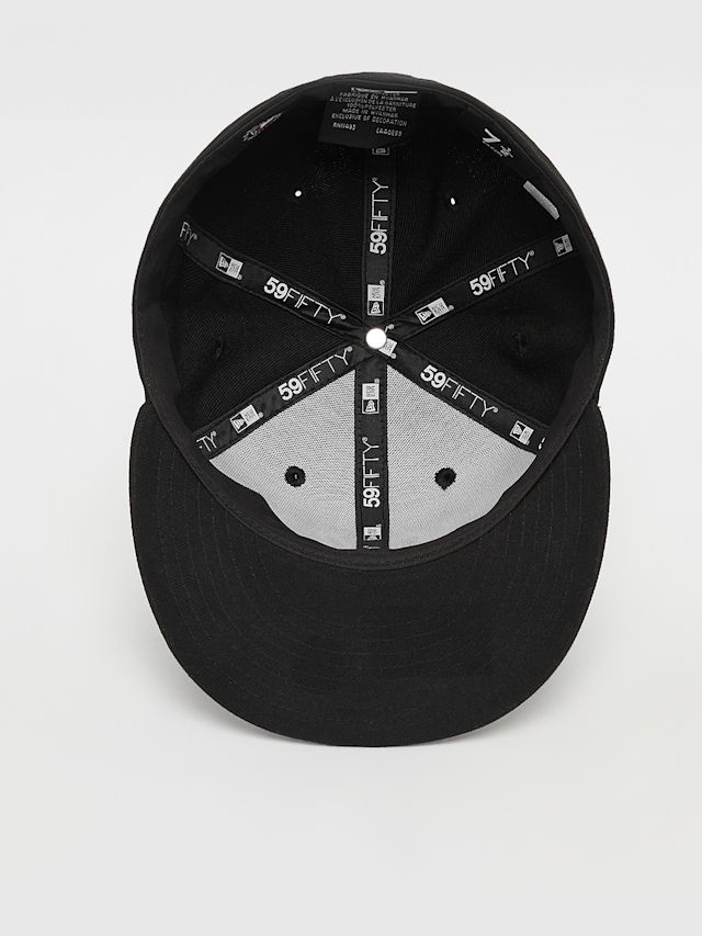 New Era, Fitted-Cap 59Fifty Black On Black MLB New York Yankees, black, Image 3 of 3