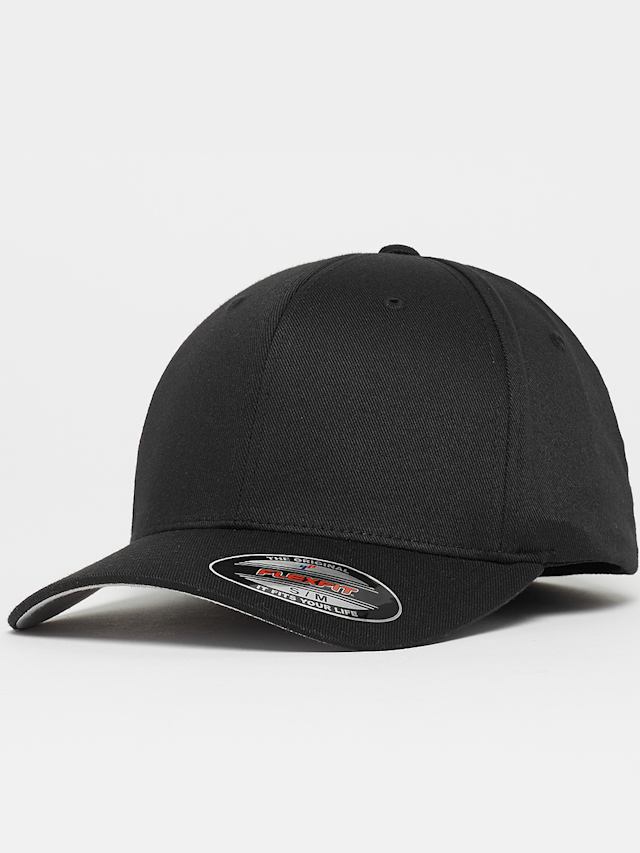 Flexfit, Wooly Combed, black, Image 1 of 4