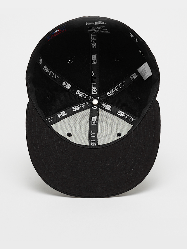 New Era, 59Fifty Basic MLB Los Angeles Dodgers, black, Image 3 of 3