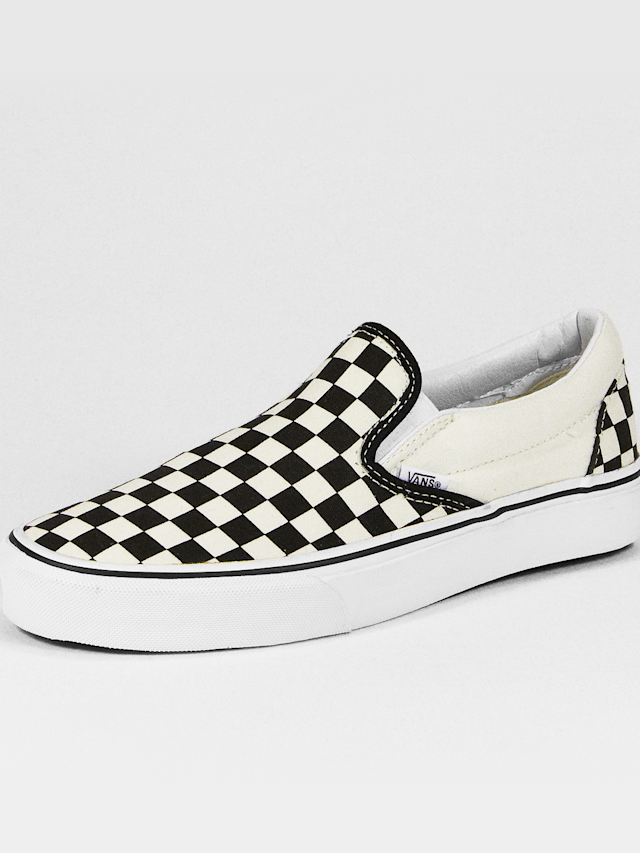 Vans, Classic Slip On (Checkerboard), white, Image 2 of 5