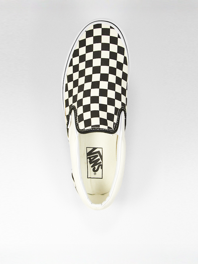 Vans, Classic Slip On (Checkerboard), white, Image 5 of 5