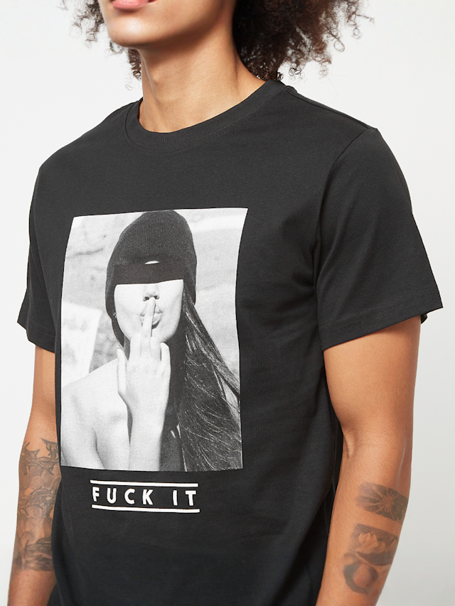 Mister Tee, T-Shirt F#?KIT, black, Image 3 of 5