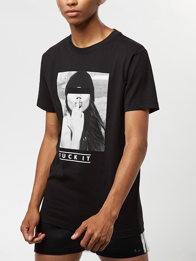 Mister Tee, T-Shirt F#?KIT, black, Image 5 of 5