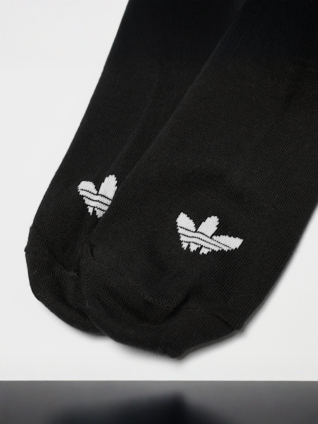 adidas Originals, adicolor Trefoil No Show Sokken, zwart, Afbeelding 3 van 3