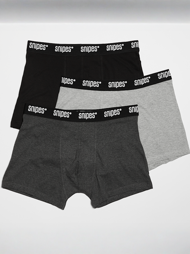 SNIPES, 3 PACK - Jersey, grijs, Afbeelding 1 van 4
