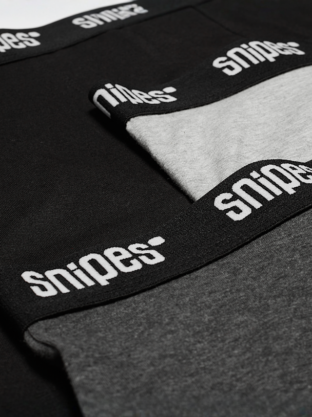 SNIPES, 3 PACK - Jersey, szary, Obraz 2 z 4