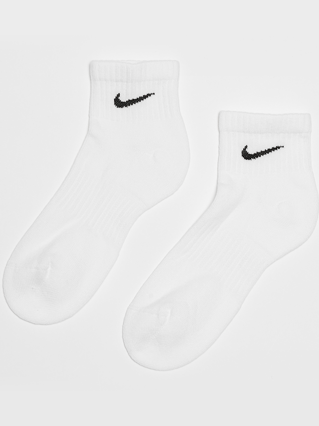 Nike, 3 PACK - Everyday Cushioned Training Ankle Socks, wit, Afbeelding 1 van 3