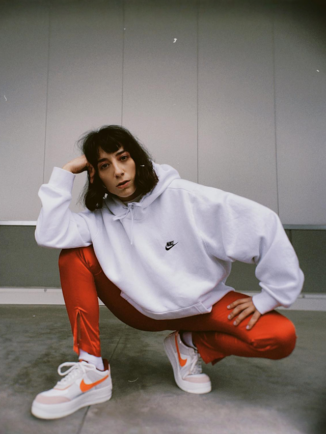 Nike, Sportswear Club Fleece Pullover Hoodie, wit, Afbeelding 5 van 5