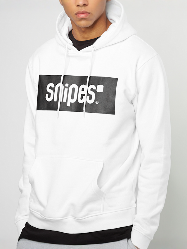 SNIPES, Hooded-Sweatshirt Box Logo, white, Image 5 of 5