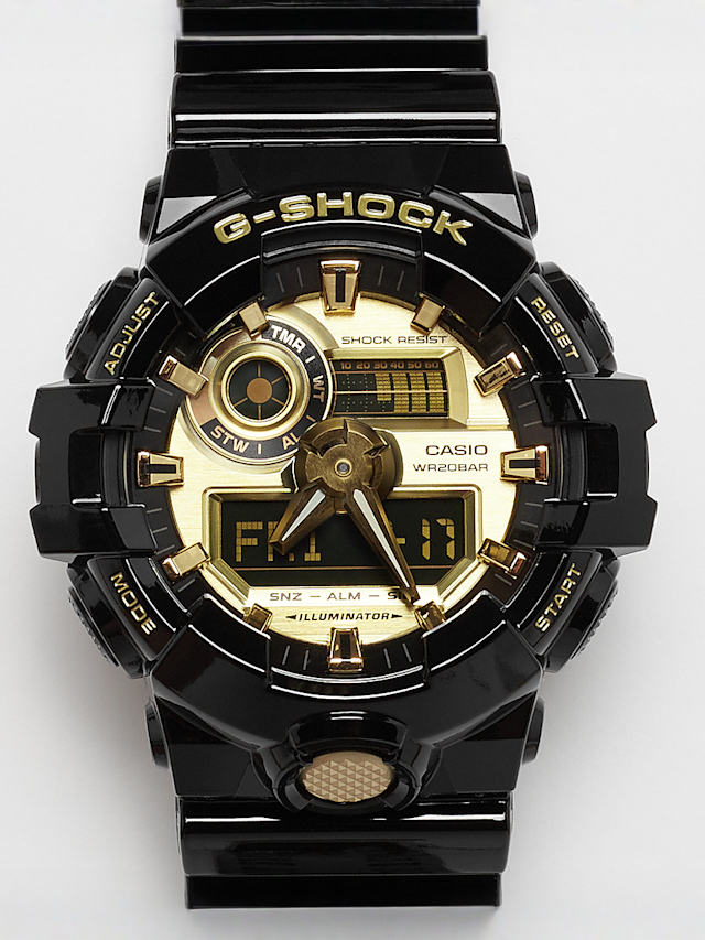 G-SHOCK, GA-710GB-1AER, black, Image 1 of 3