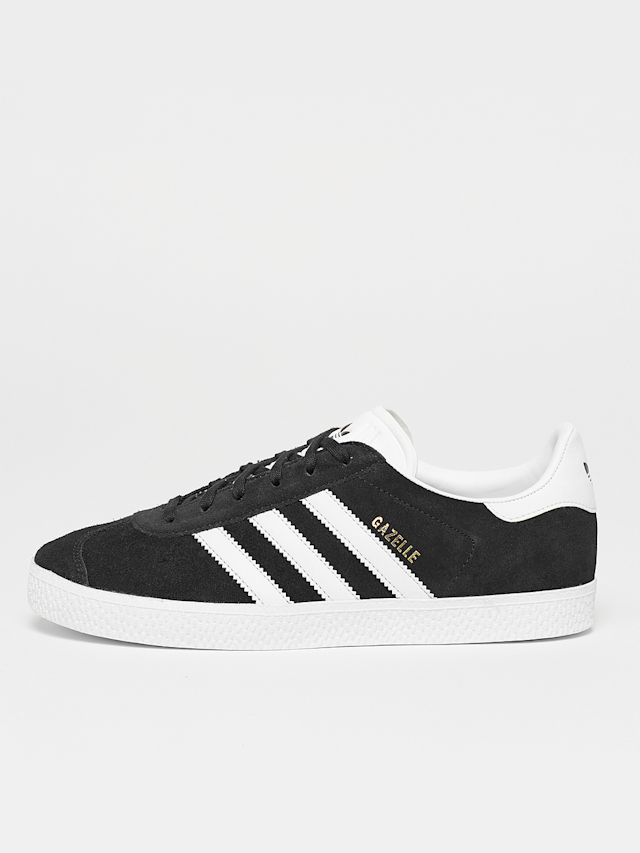 adidas Originals, Gazelle (GS), black, Image 1 of 5