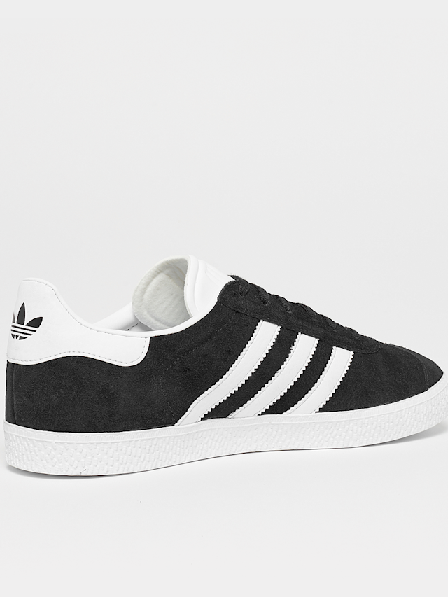 adidas Originals, Gazelle Kids Sneaker (GS), black, Image 3 of 5