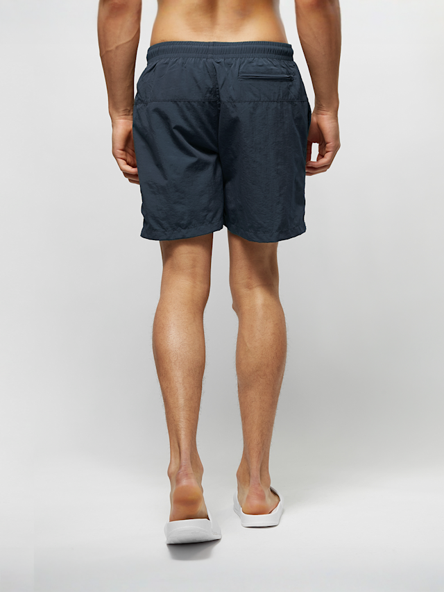 Urban Classics, Block Swim Shorts, blue, Image 3 of 5