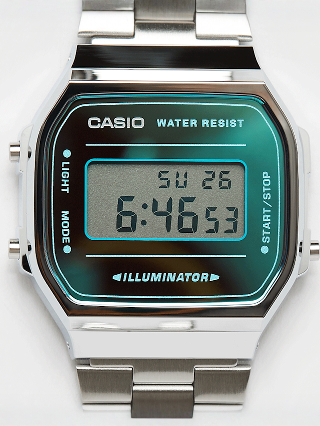 CASIO, A168WEM-2EF, srebrny, Obraz 1 z 3