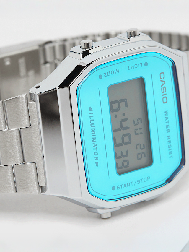 CASIO, A168WEM-2EF, zilver, Afbeelding 3 van 3