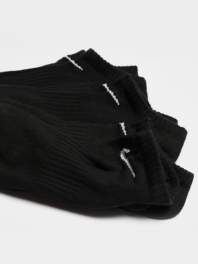 Nike, 3 PACK - Everyday Lightweight Training No-Show Socks, black, Image 2 of 2