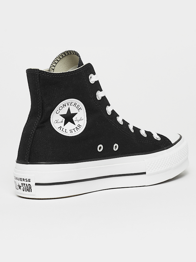 Converse, Chuck Taylor All Star Lift Hi, black, Image 3 of 6