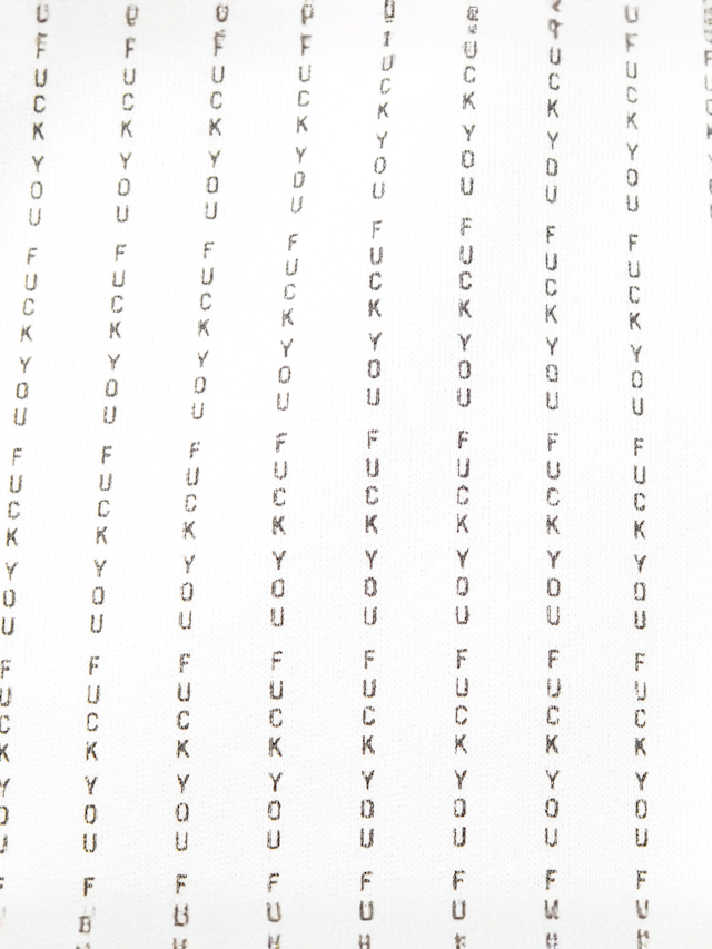 Mister Tee, F.CK YOU Hoodie, wit, Afbeelding 5 van 5