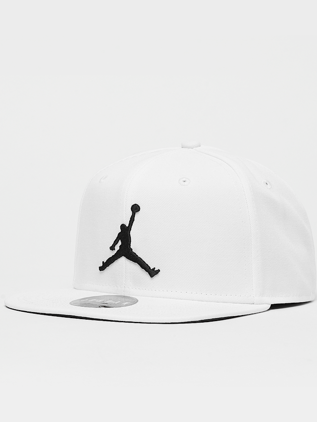 Jordan, Pro Jumpman Snapback Hat, white, Image 1 of 3