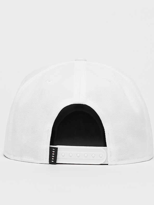 Jordan, Pro Jumpman Snapback Hat, white, Image 2 of 3