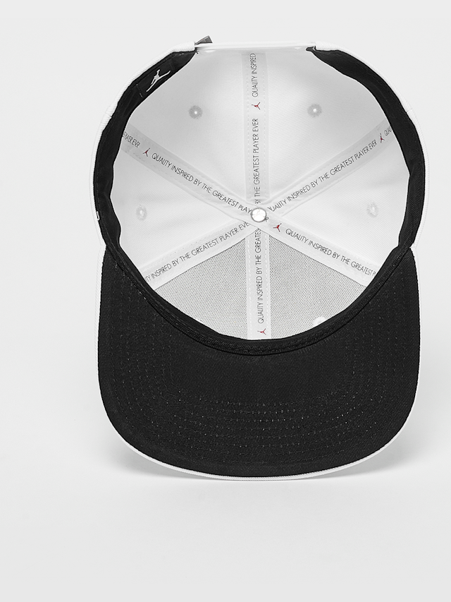 Jordan, Pro Jumpman Snapback Hat, white, Image 3 of 3