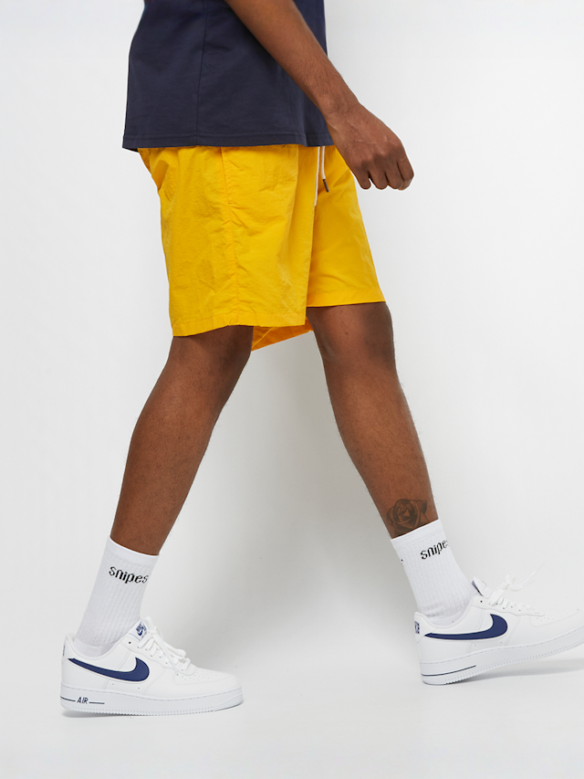 Urban Classics, Block Swim Shorts chrome yellow, yellow, Image 4 of 6