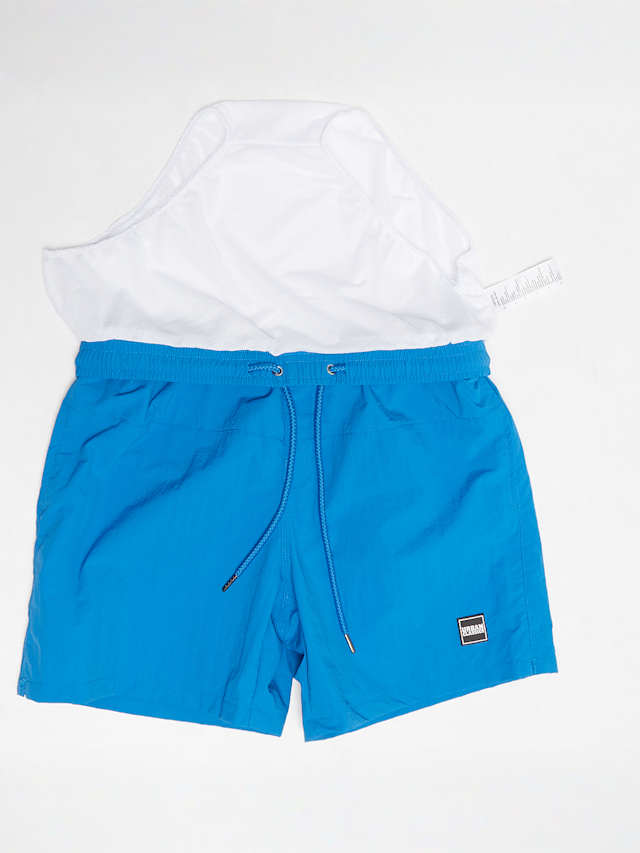 Urban Classics, Block Swim Shorts cobalt blue, blue, Image 7 of 8