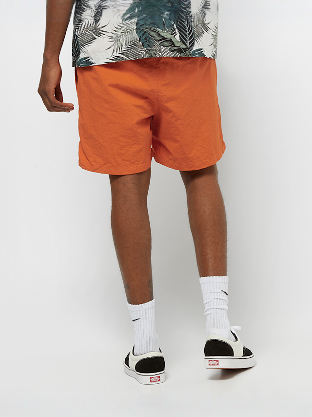 Urban Classics, Block Swim Shorts rust orange, orange, Image 3 of 6