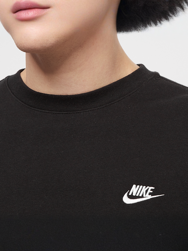Nike, Sportswear Club Fleece Crew, czarny, Obraz 4 z 5