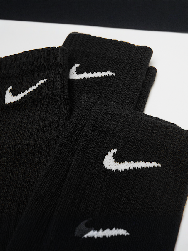 Nike, 3 PACK - Sportswear Everyday Essential Crew Socks, zwart, Afbeelding 2 van 2
