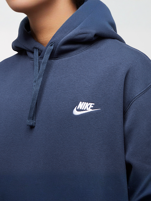 Nike, Sportswear Club Fleece Hoodie, blue, Image 4 of 5