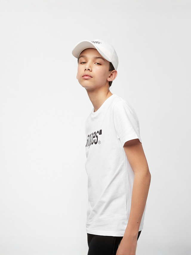 SNIPES, Junior Basic Logo Tee, white, Image 2 of 4