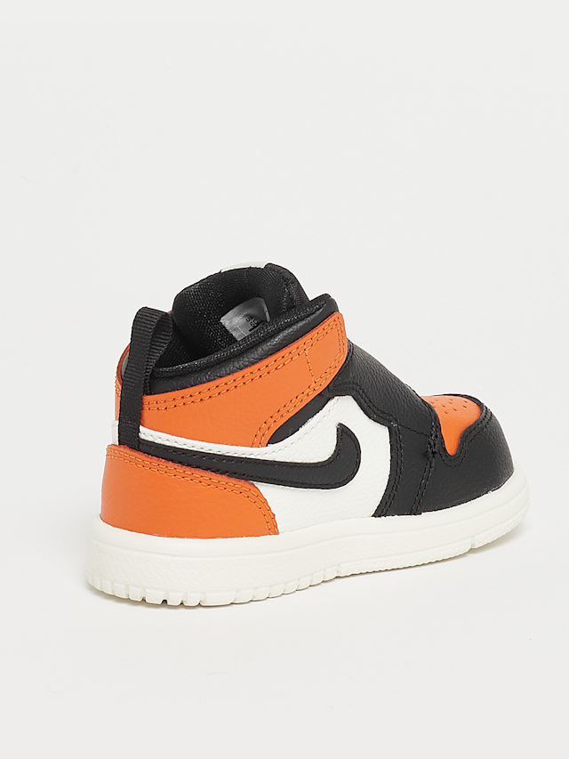 Jordan, Sky Jordan 1 Toddlers blue tint/white/ice blue, orange, Image 3 of 5