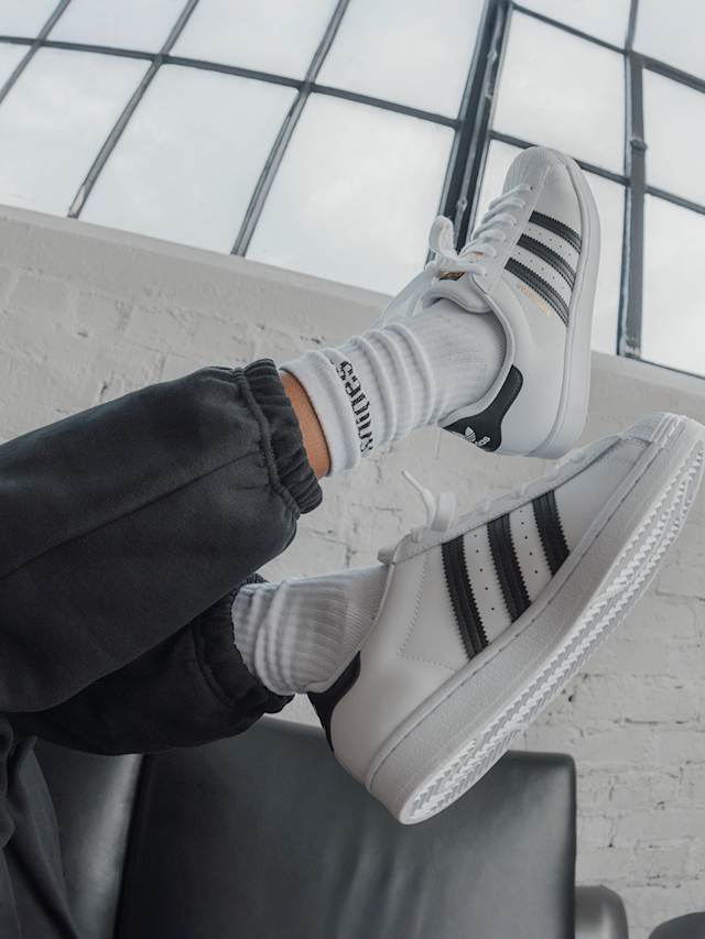 adidas Originals, Superstar Sneaker (GS), white, Image 7 of 7