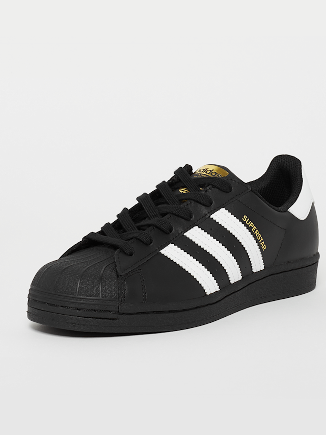 adidas Originals, Superstar Sneaker (GS), black, Image 2 of 5