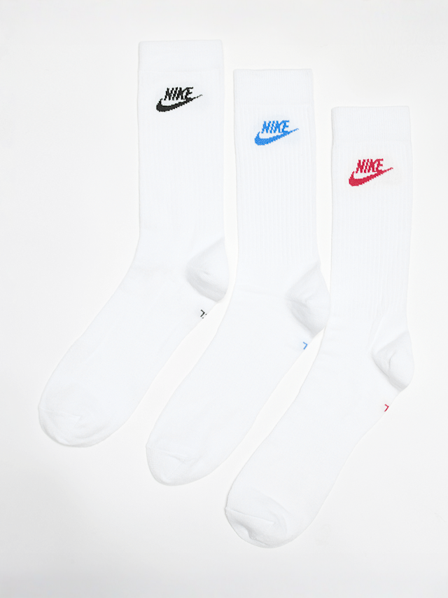 Nike, 3 PACK - Sportswear Everyday Essential Crew Socks, biały, Obraz 1 z 2