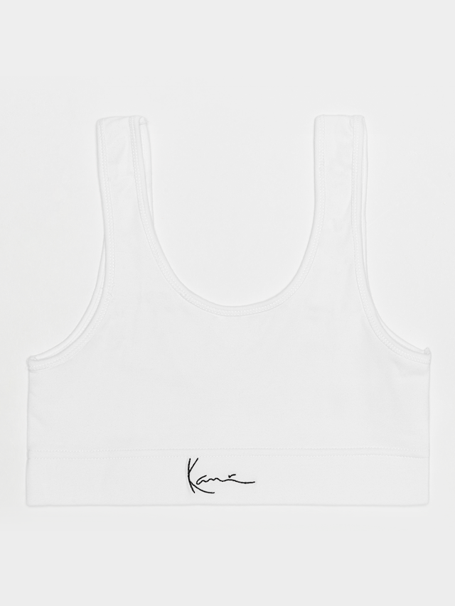 Karl Kani, KK Signature Bustier white, biały, Obraz 1 z 2