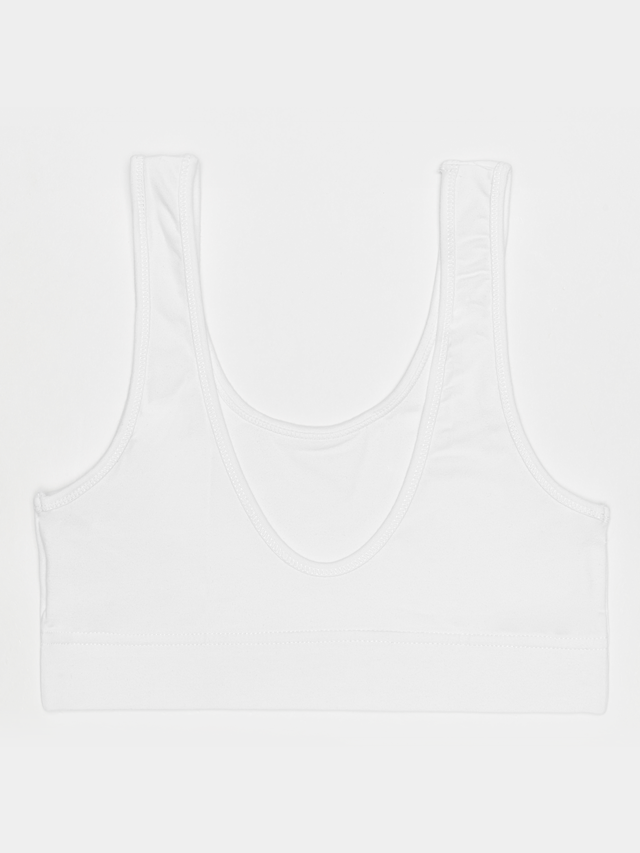 Karl Kani, KK Signature Bustier white, biały, Obraz 2 z 2