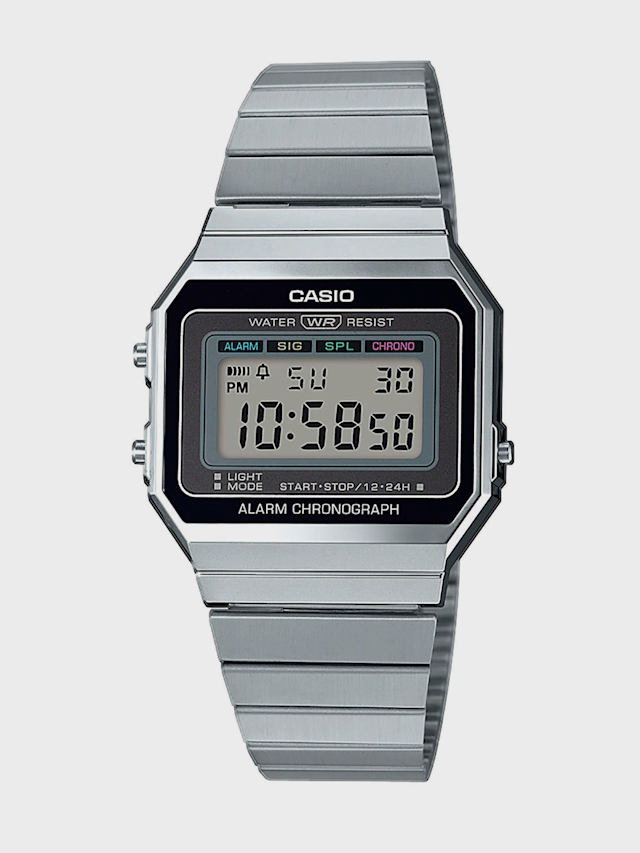 CASIO, Collection Retro A700WE-1AEF, silver, Image 1 of 3