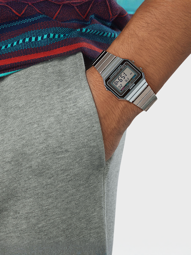 CASIO, Collection Retro A700WE-1AEF, silver, Image 3 of 3