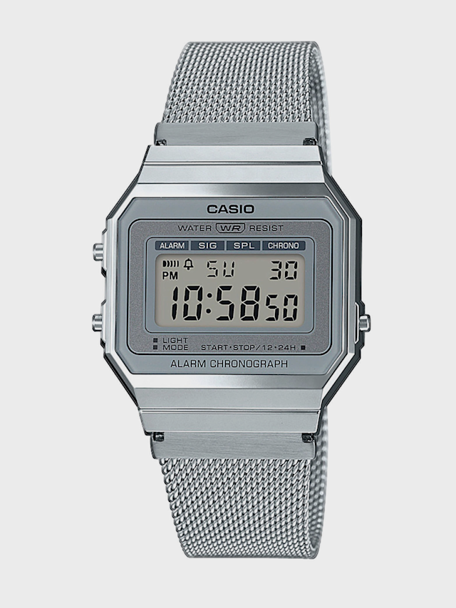 CASIO, Collection Retro A700WEM-7AEF, silver, Image 1 of 2
