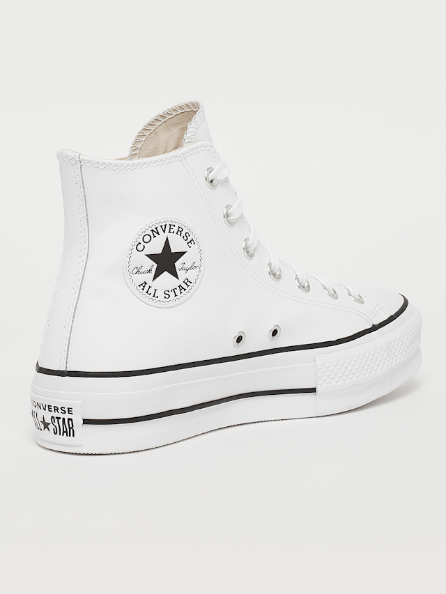 Converse, Chuck Taylor All Star Lift Clean Hi, white, Image 3 of 5