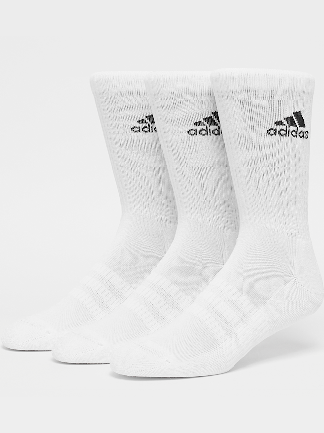 adidas Sportswear, Crew Sportswear Sokken (3 Pack), wit, Afbeelding 1 van 2