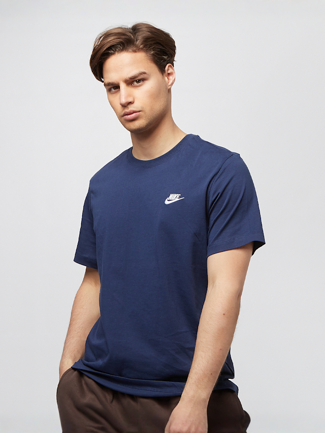 Nike, Sportswear Club T-Shirt, blue, Image 1 of 5