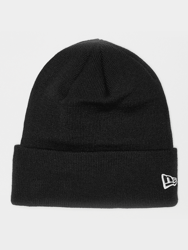New Era, Essential Cuff Knit, zwart, Afbeelding 1 van 2