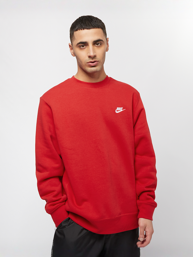 Nike, Club Crew, red, Image 1 of 4