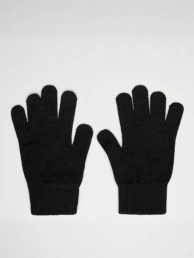Nike, Swoosh Knit Gloves 2.0, black, Image 2 of 3