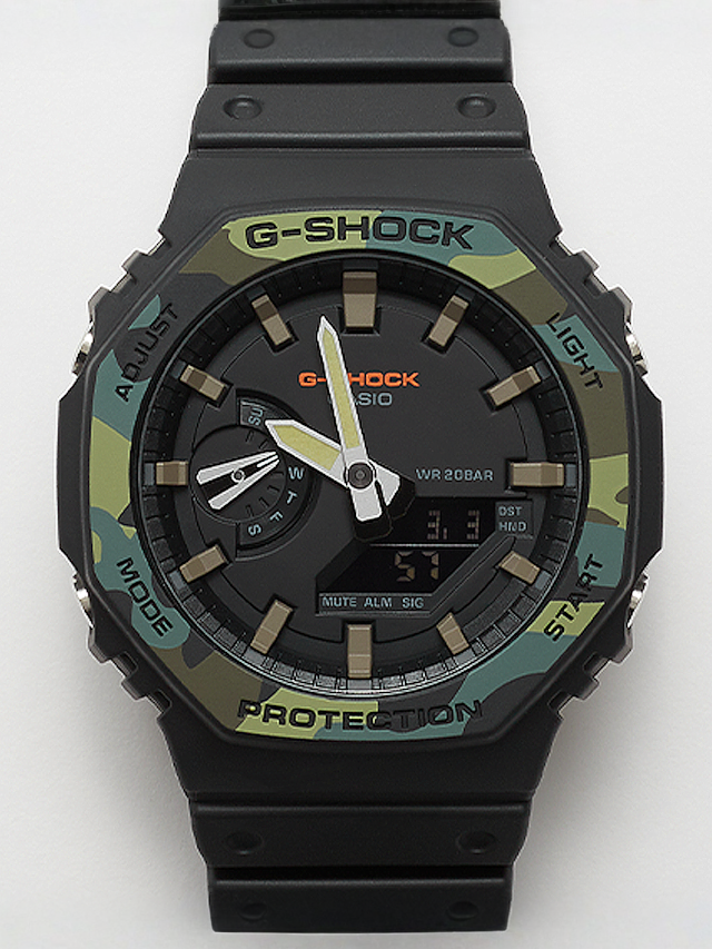 G-SHOCK, G-Shock GA-2100SU-1AER, black, Image 1 of 3